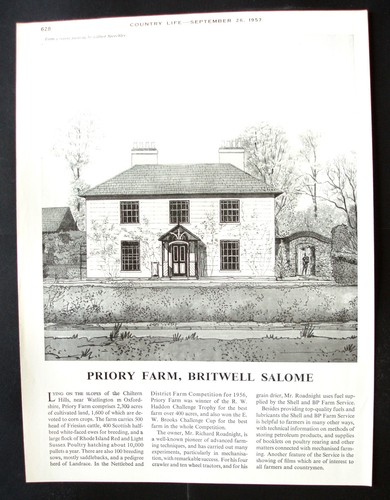 Magazine advert 1957 - magazine, priory