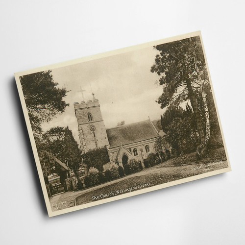 Print vintage oxfordshire - a4,