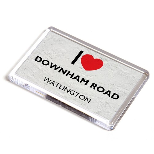 Fridge magnet love downham - i,