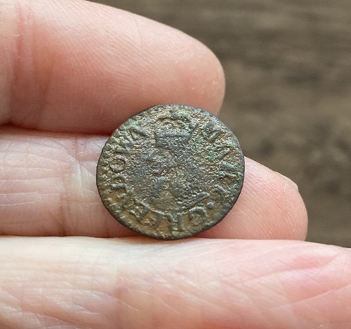 17th century token - 17th,