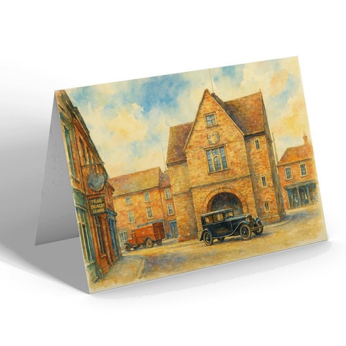 Notelet the town hall - notelet,