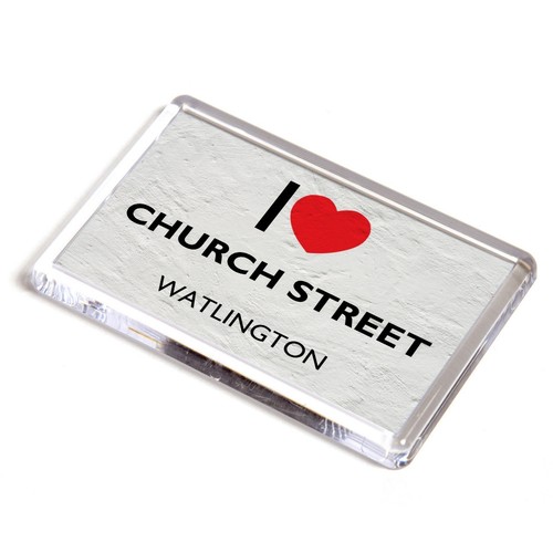 Fridge magnet love church - fridge,